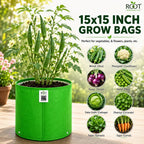 HDPE Circular Grow Bag 15x15 Inch | 260 GSM