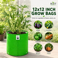 HDPE Circular Grow Bag 12x12 Inch | 260 GSM