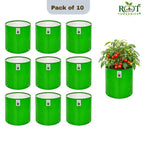HDPE Circular Grow Bag 18x18 Inch | 260 GSM