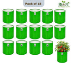 HDPE Circular Grow Bag 15x15 Inch | 260 GSM