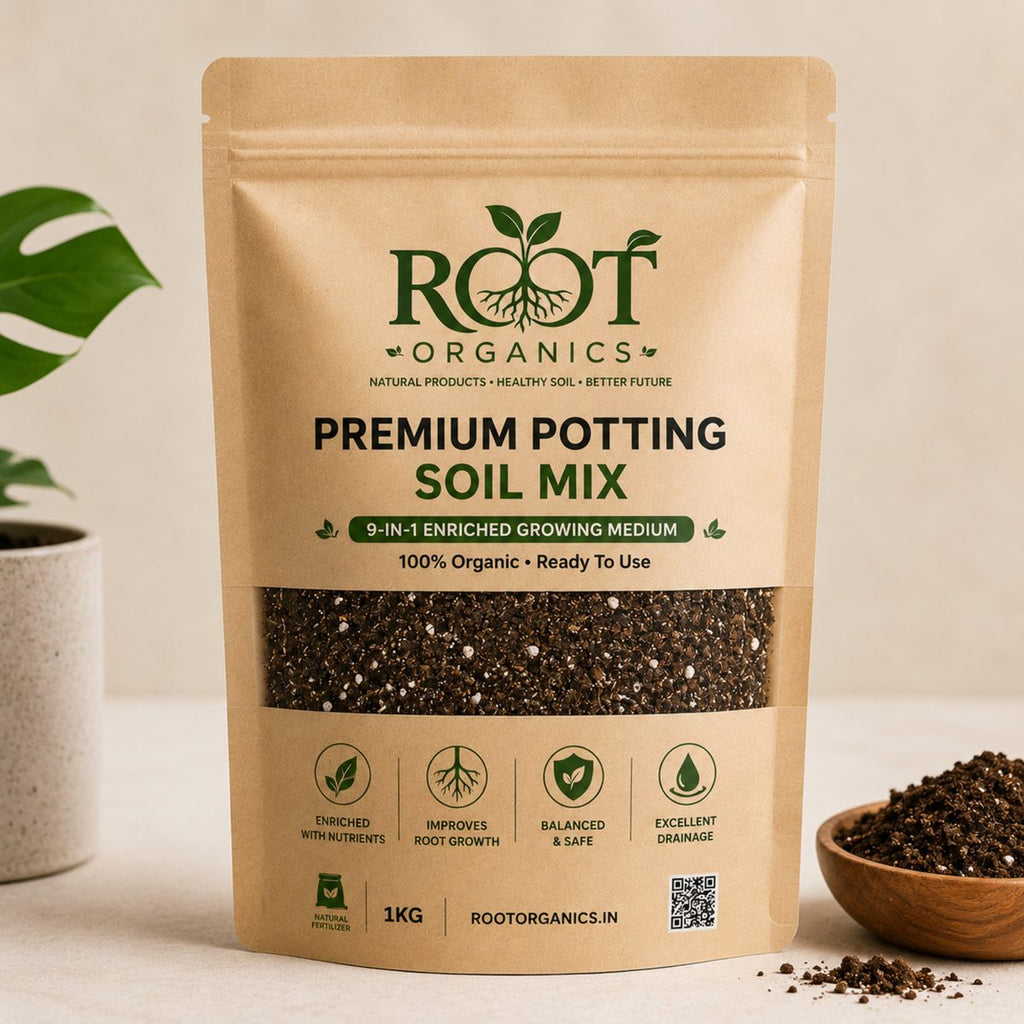 Premium Potting Soil Mix – 9-in-1 Enriched Growing Medium