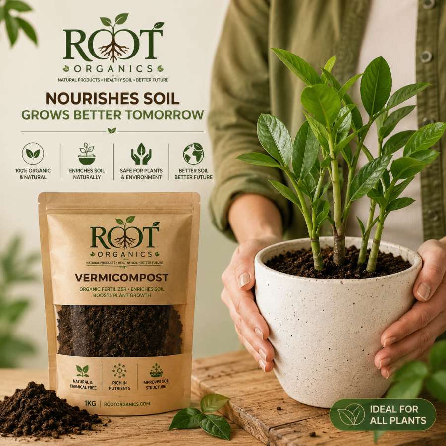 Root Organics Vermicompost | 100% Organic Natural Fertilizer