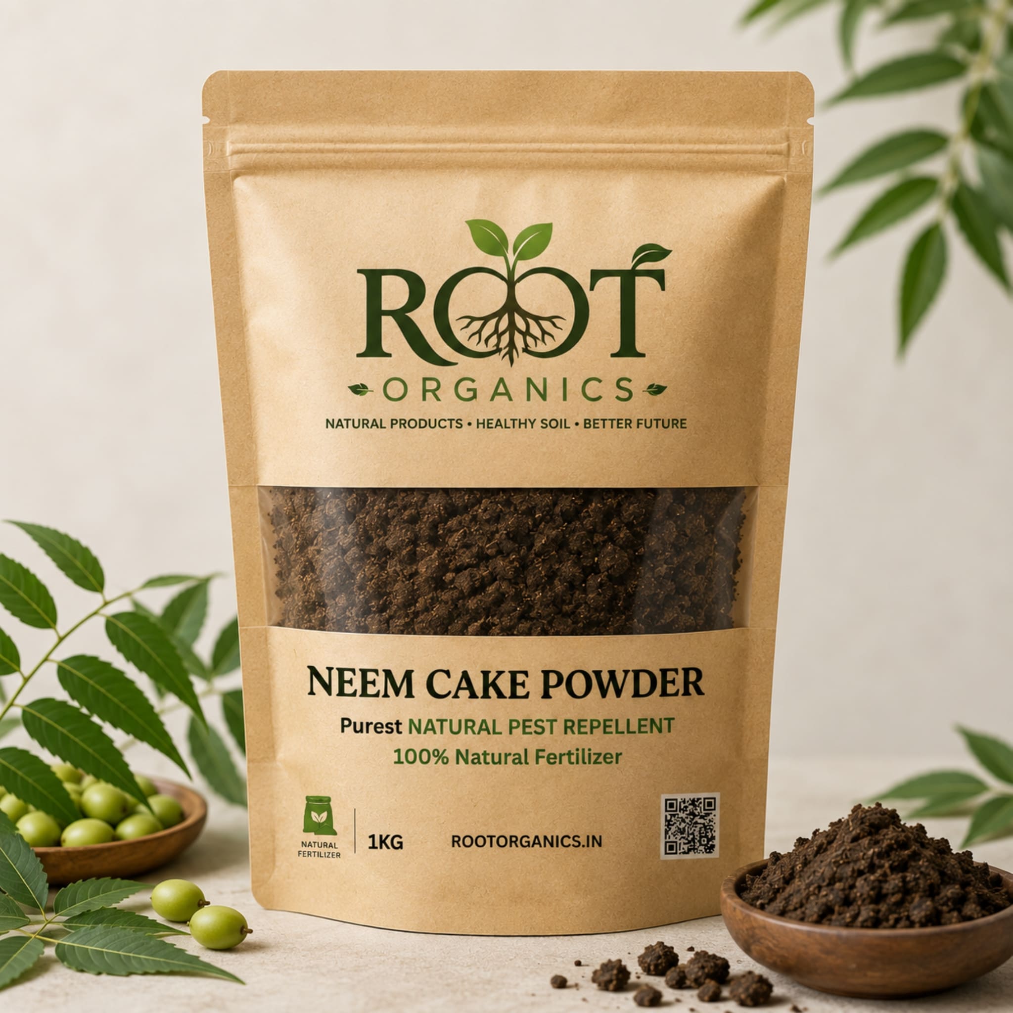 Neem Cake Powder | 100% Natural Organic Fertilizer