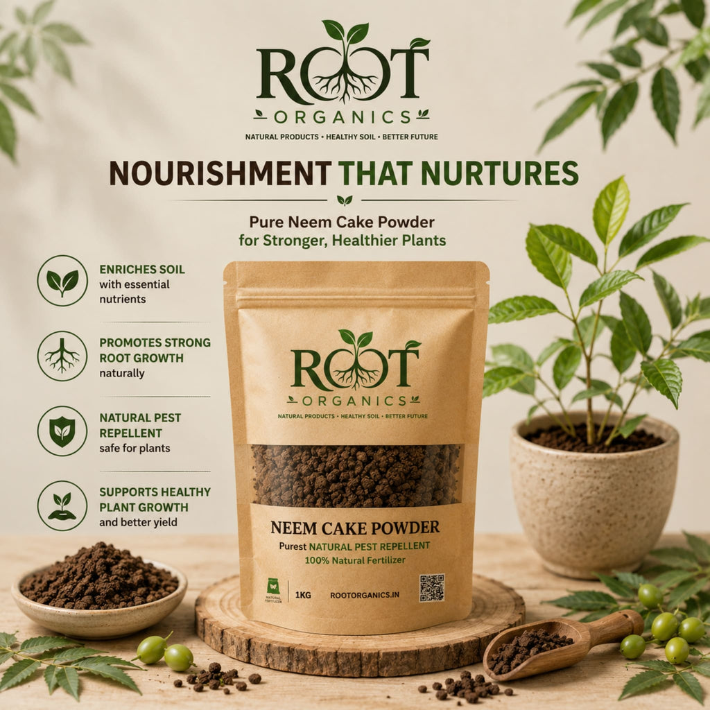 Neem Cake Powder | 100% Natural Organic Fertilizer