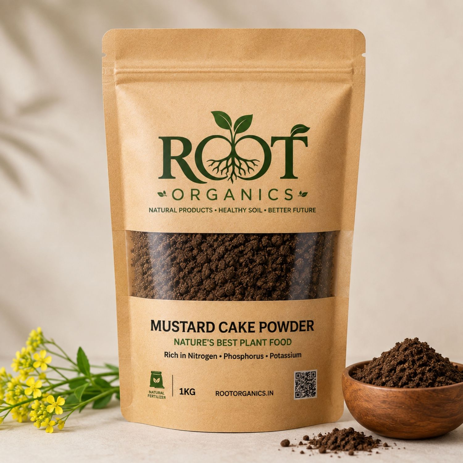 Mustard Cake Powder | Natural Organic Fertilizer