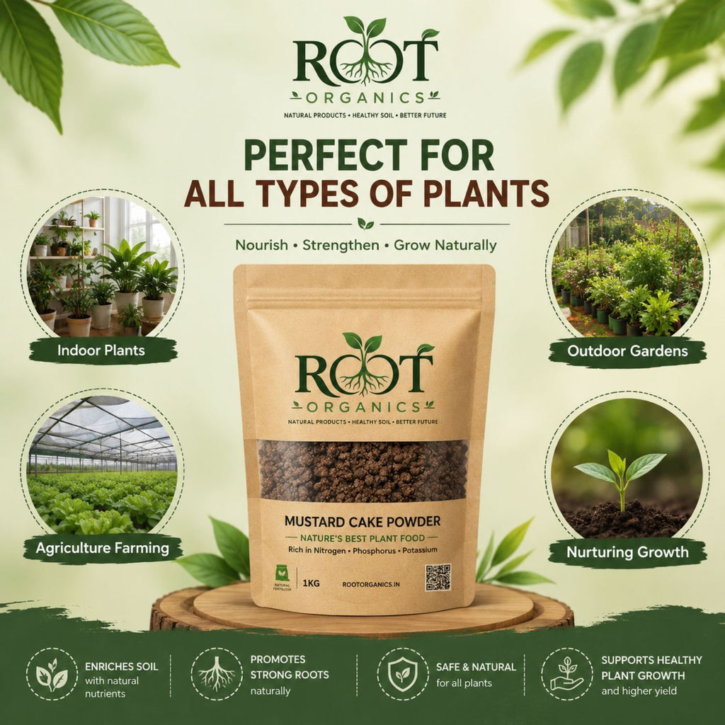 Mustard Cake Powder | Natural Organic Fertilizer